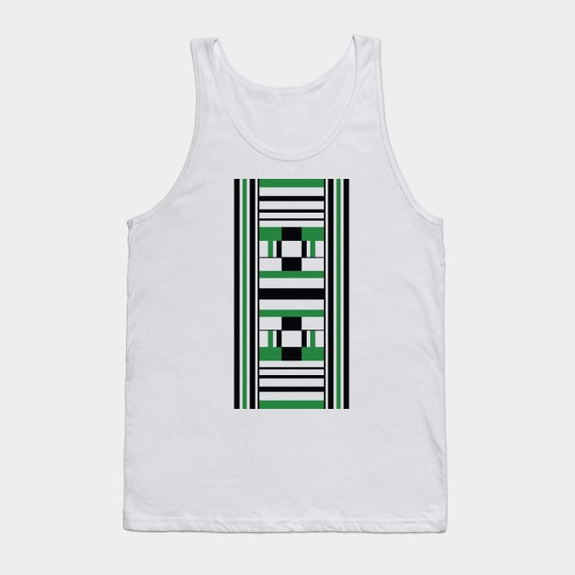 Nigeria Super Eagles 1994 Green White Black Tank Top by Culture-Factory